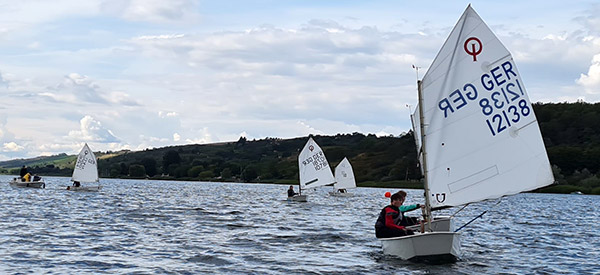 Landestrainingslager Optimist und 420er | SegelSportClub “Süßer See“